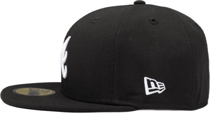 Mlb Basic Braves Bla/whi Black