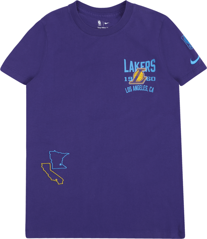 Maglietta Lakers Mmt Wash Ss da donna