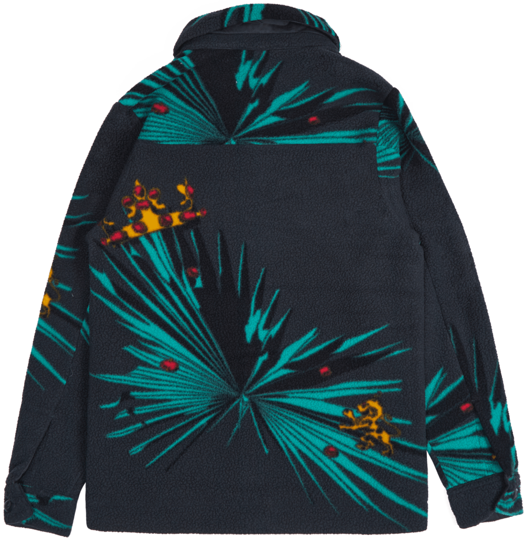 Giacca LeBron Sherpa Botton-up