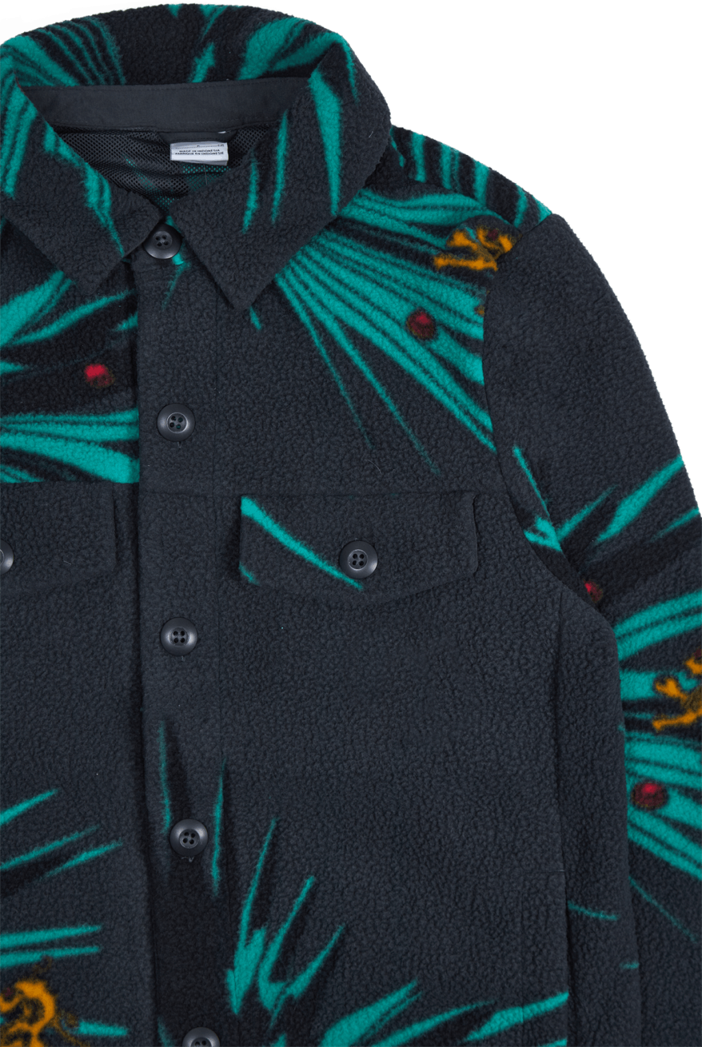 Giacca LeBron Sherpa Botton-up