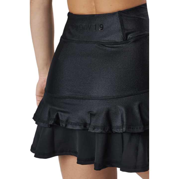 Frida Frill Skirt Black