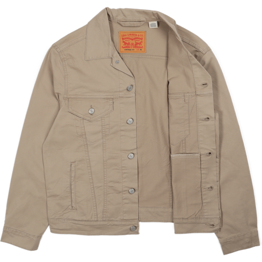 Vintage Fit Trucker Jkt Haysta