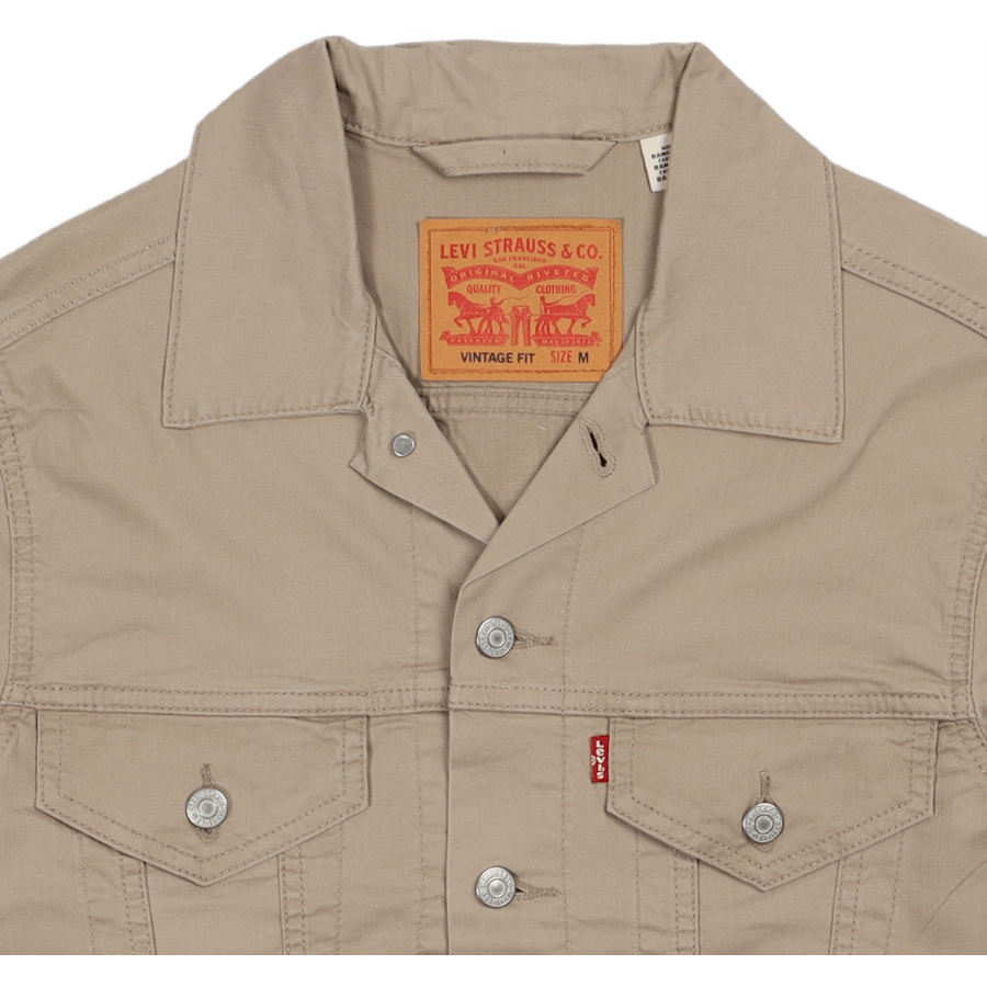 Vintage Fit Trucker Jkt Haysta