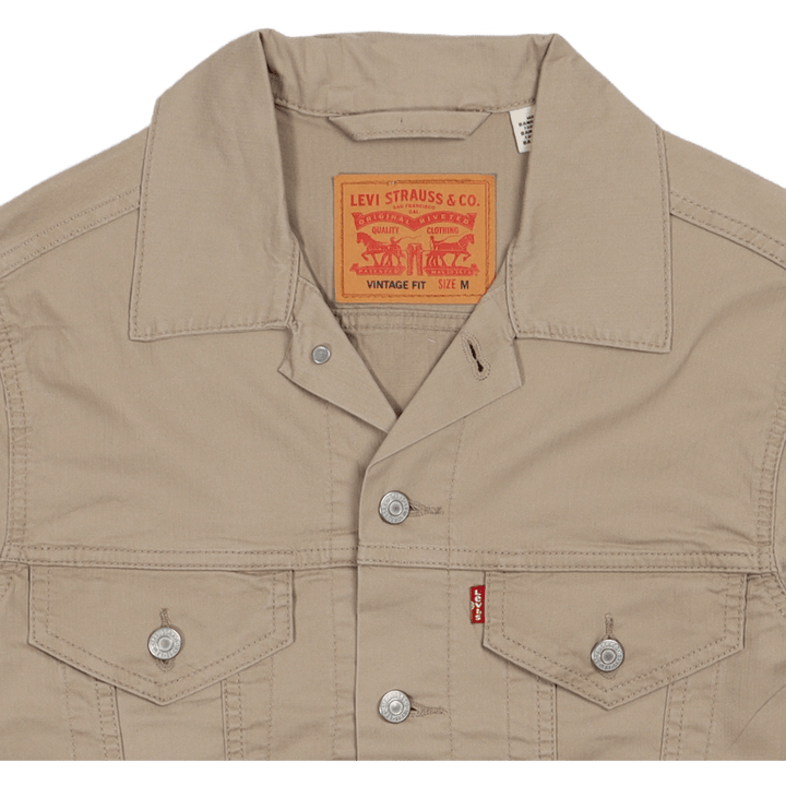 Vintage Fit Trucker Jkt Haysta