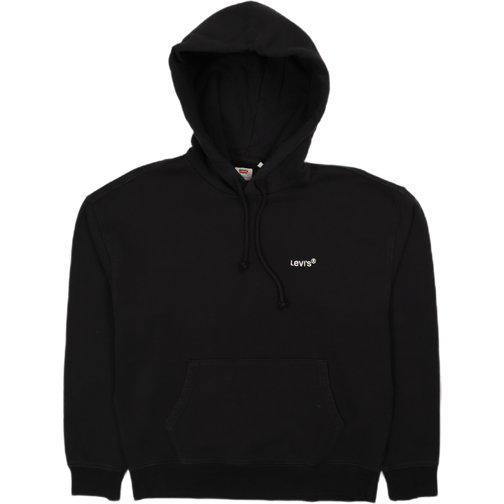 Red Tab Sweats Hoodie Mineral Black