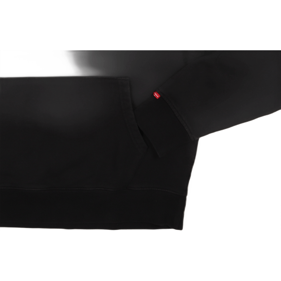 Red Tab Sweats Hoodie Mineral Black