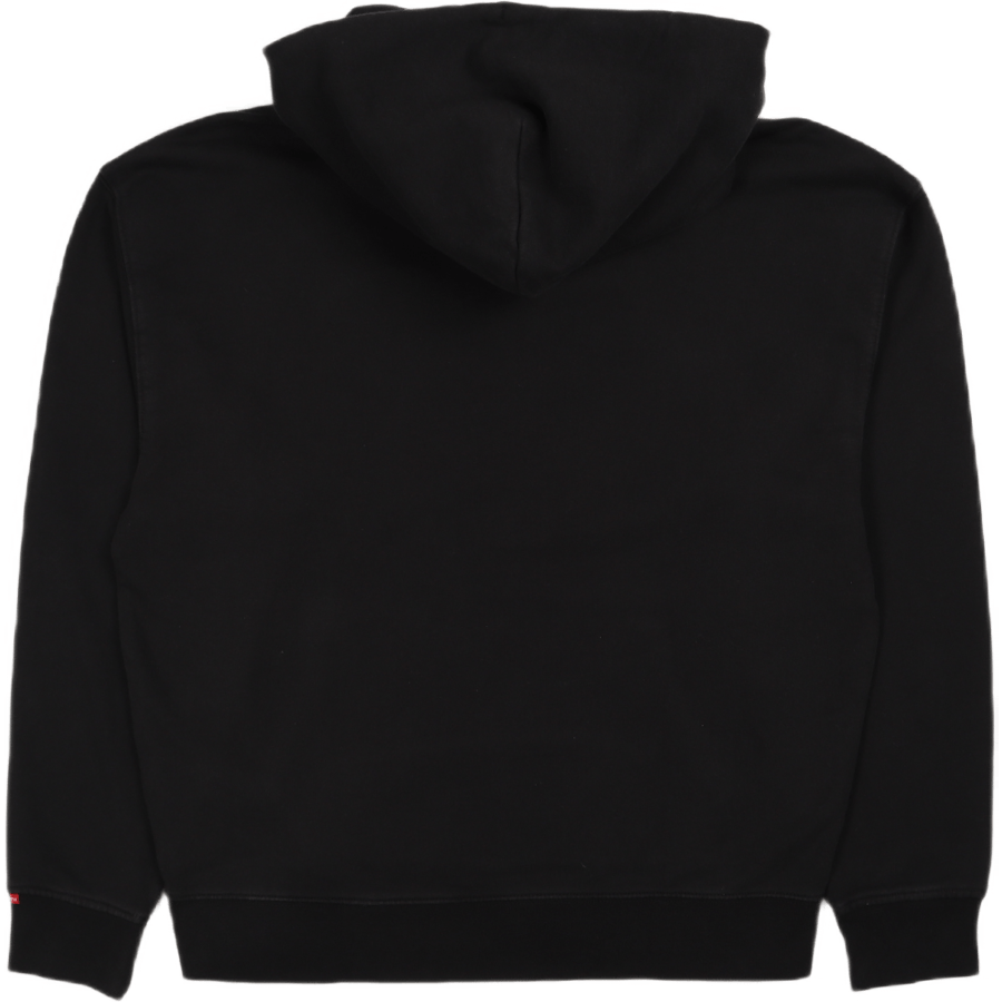 Red Tab Sweats Hoodie Mineral Black
