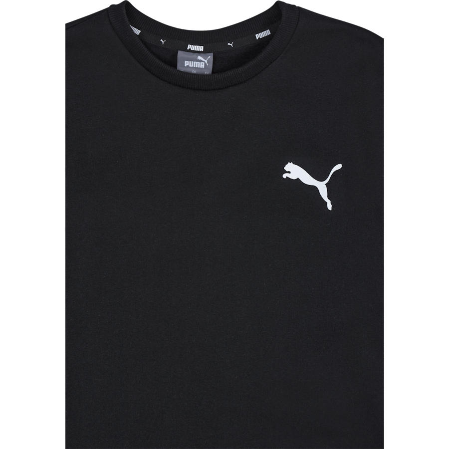 Sweat à capuche Ess Small Logo Crew Fl Puma Black-cat