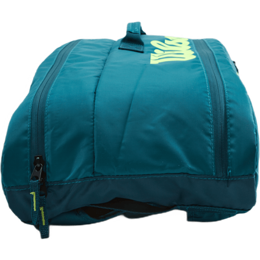 Padel Jugend Schlägertasche grün/gelb