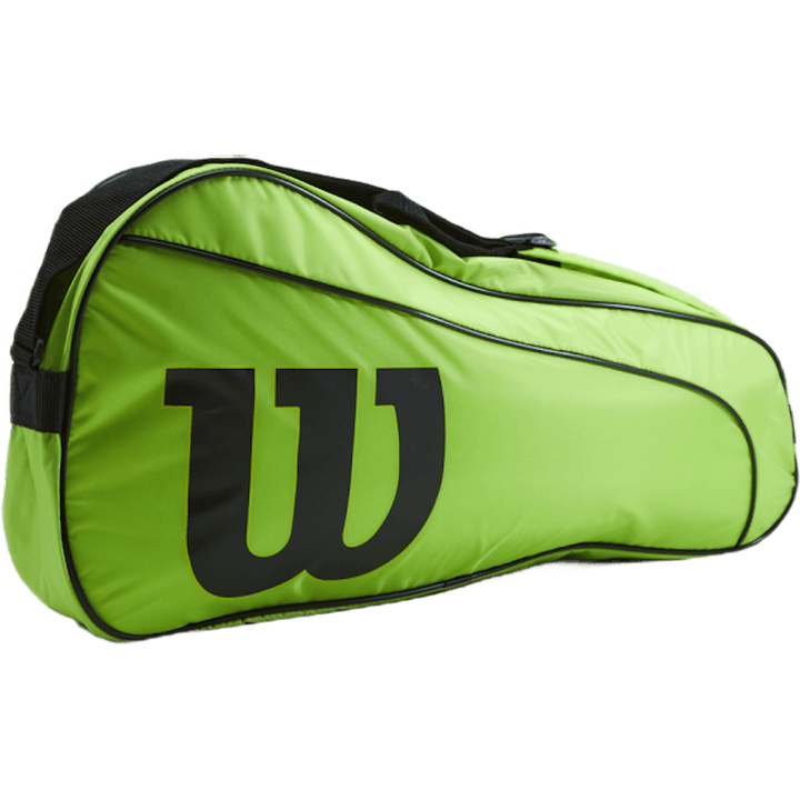 Junior Racketbag Wild Lime/harmaa/musta