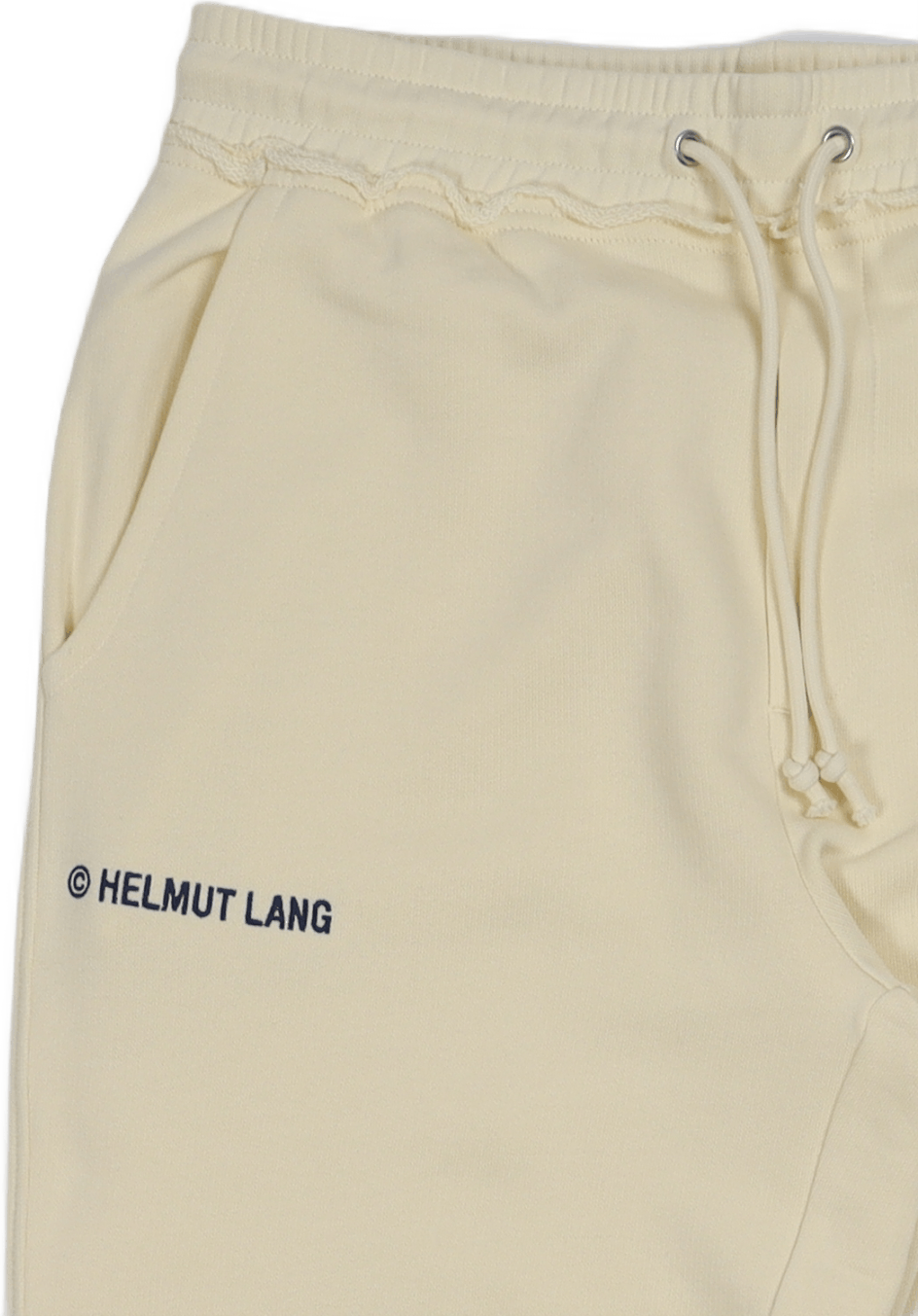 Trapunto Jogger Custard