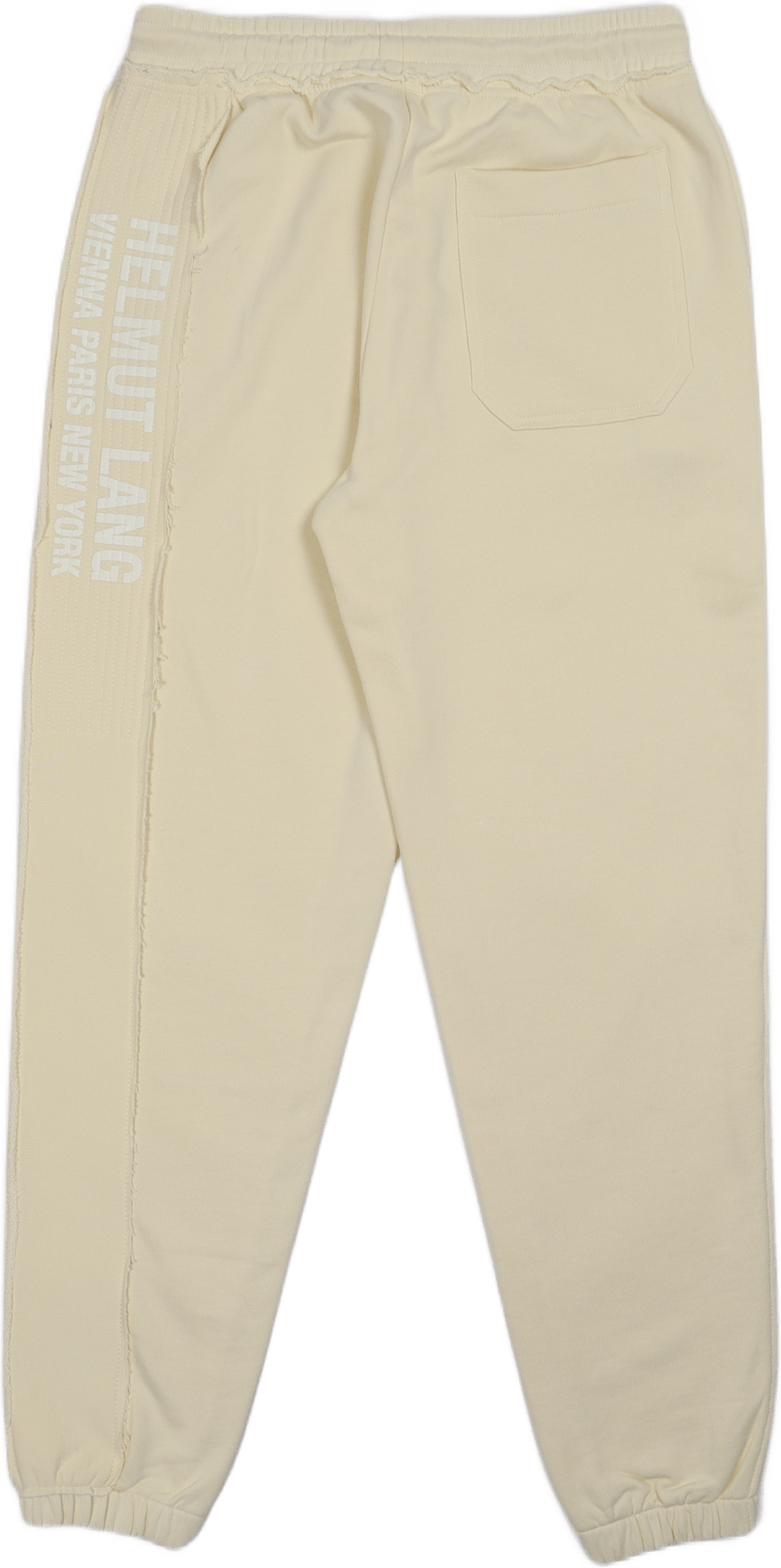 Trapunto Jogger Custard
