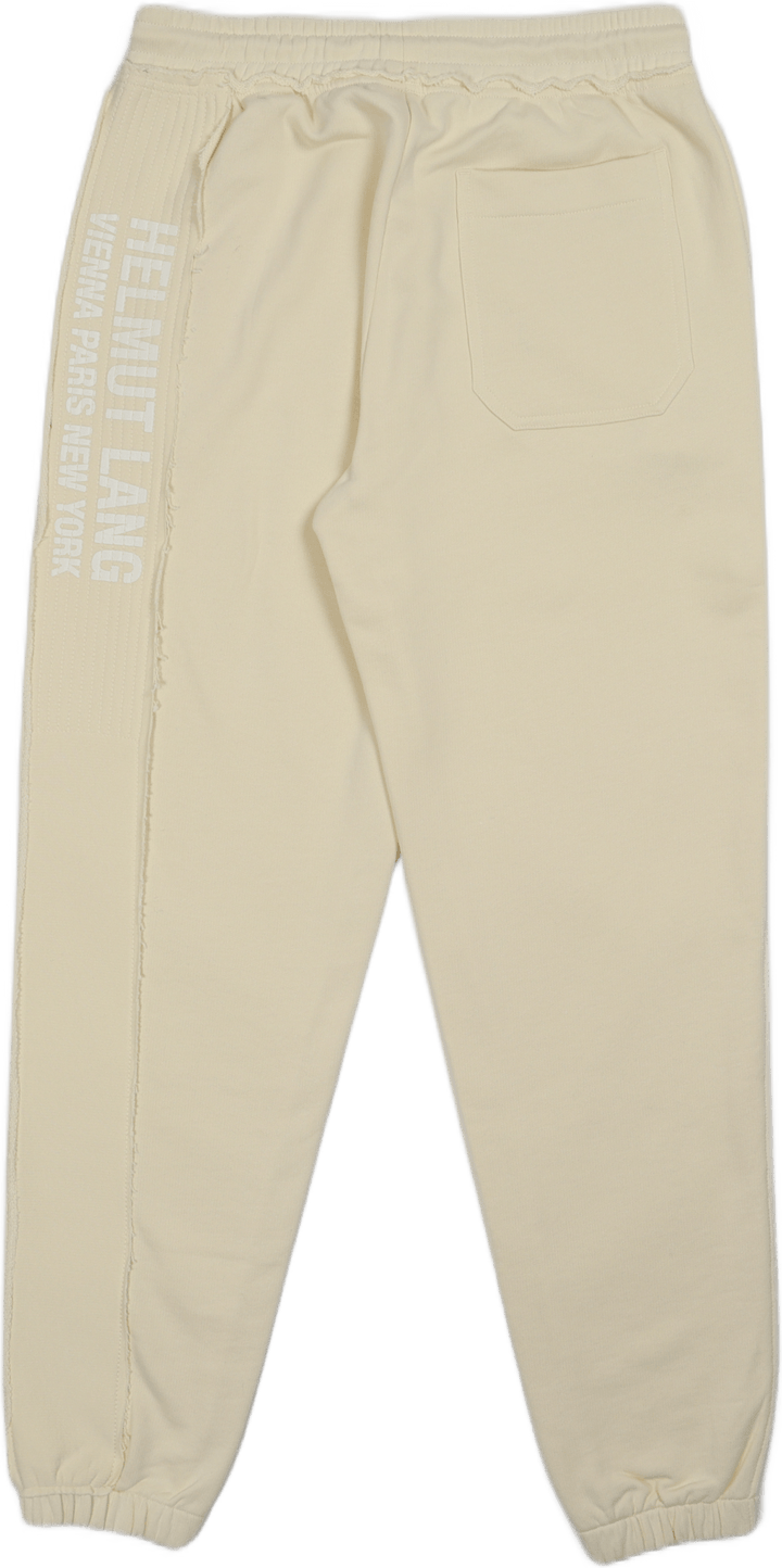 Trapunto Jogger Custard