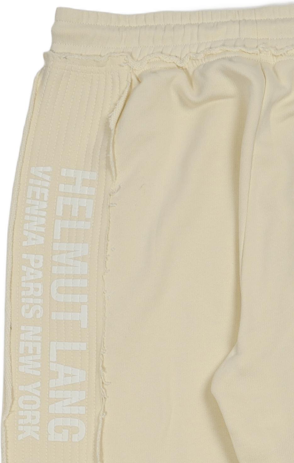 Trapunto Jogger Custard