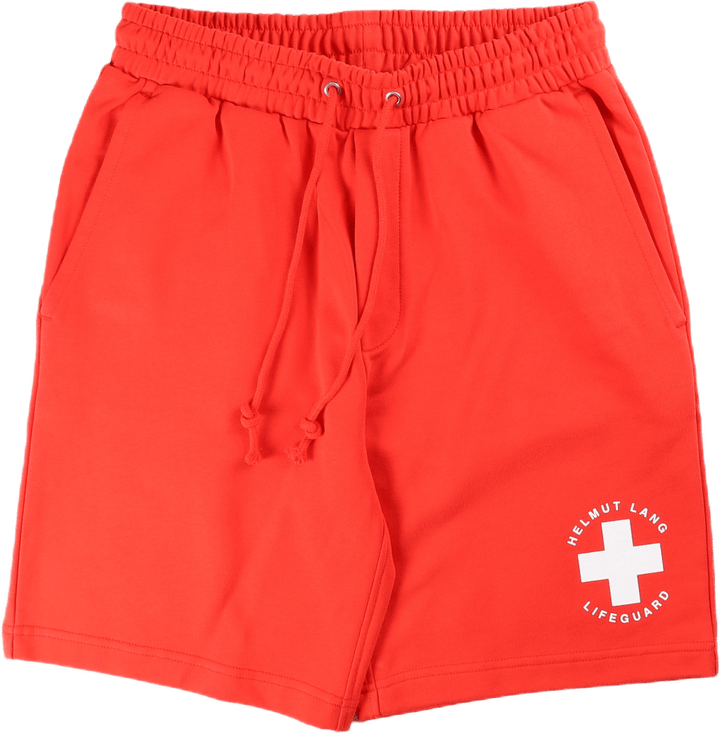 Pantaloncini da bagnino rosso fuoco