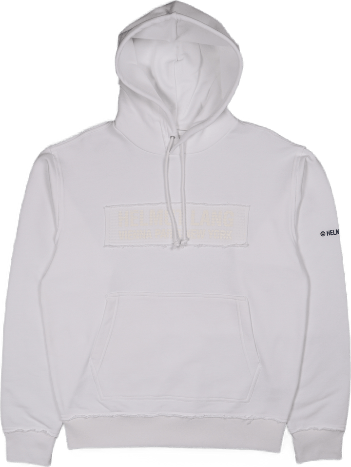 Trapunto Hoodie Weiß