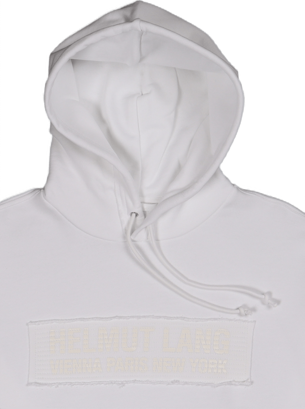 Trapunto Hoodie Weiß