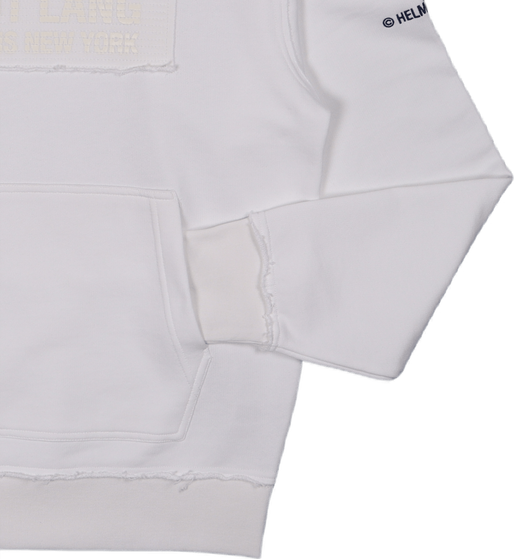 Trapunto Hoodie Weiß