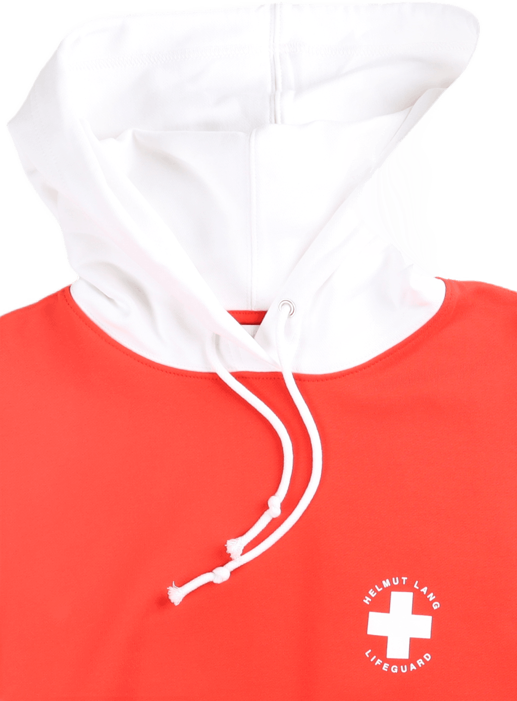 Rettungsschwimmer-Kapuzenpulli Feurig Rot