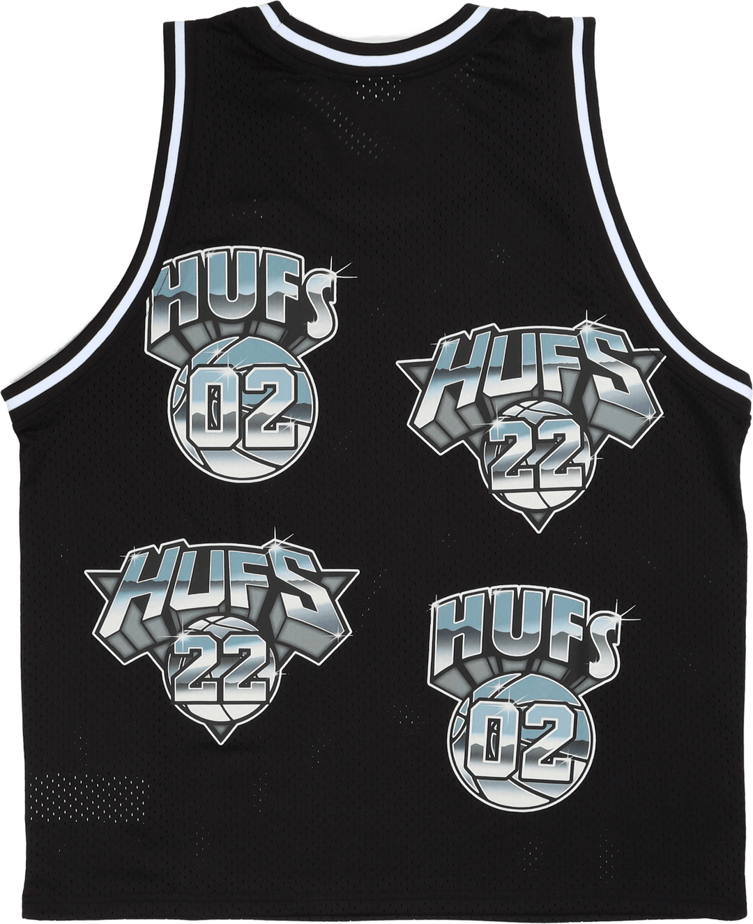 Hufs Basketball Jersey Black