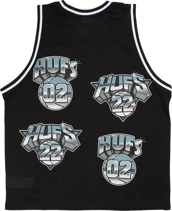 Hufs Basketball Jersey Black