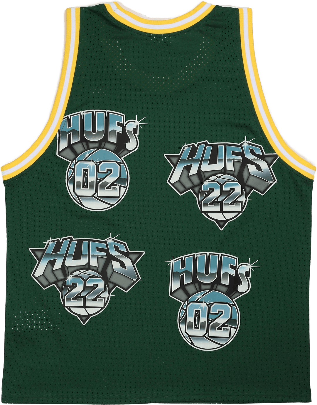 Hufs Basketball Jersey Green