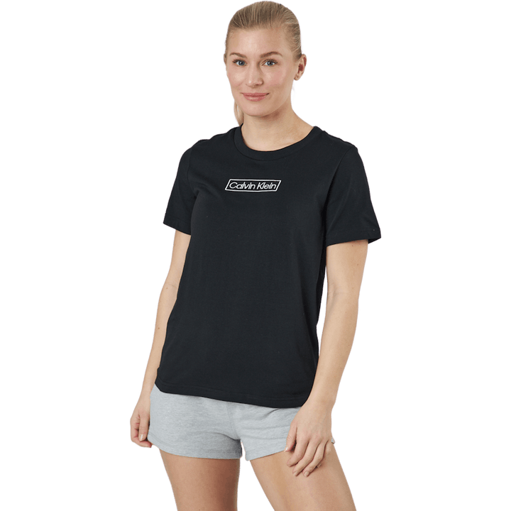 S/s Crew Neck Black