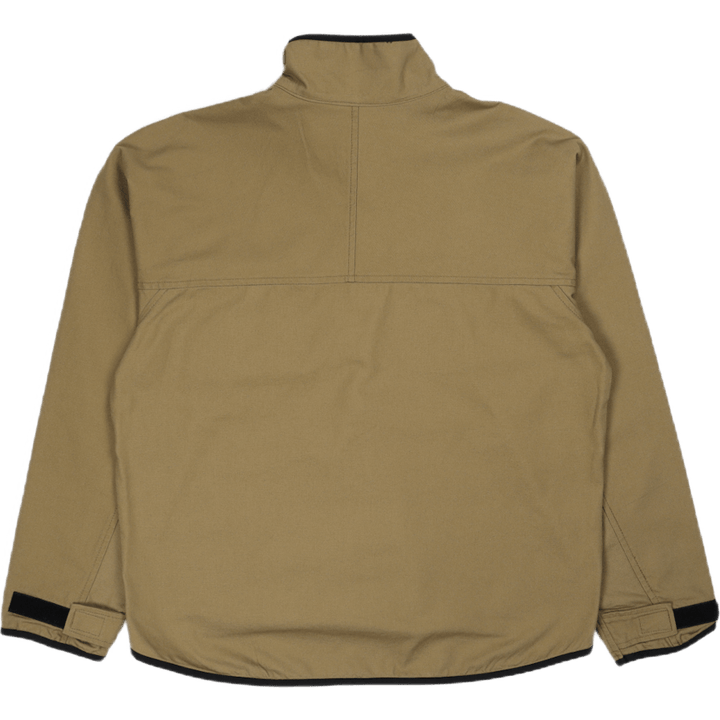 L/s Fz Throwshirt Heritage Khaki