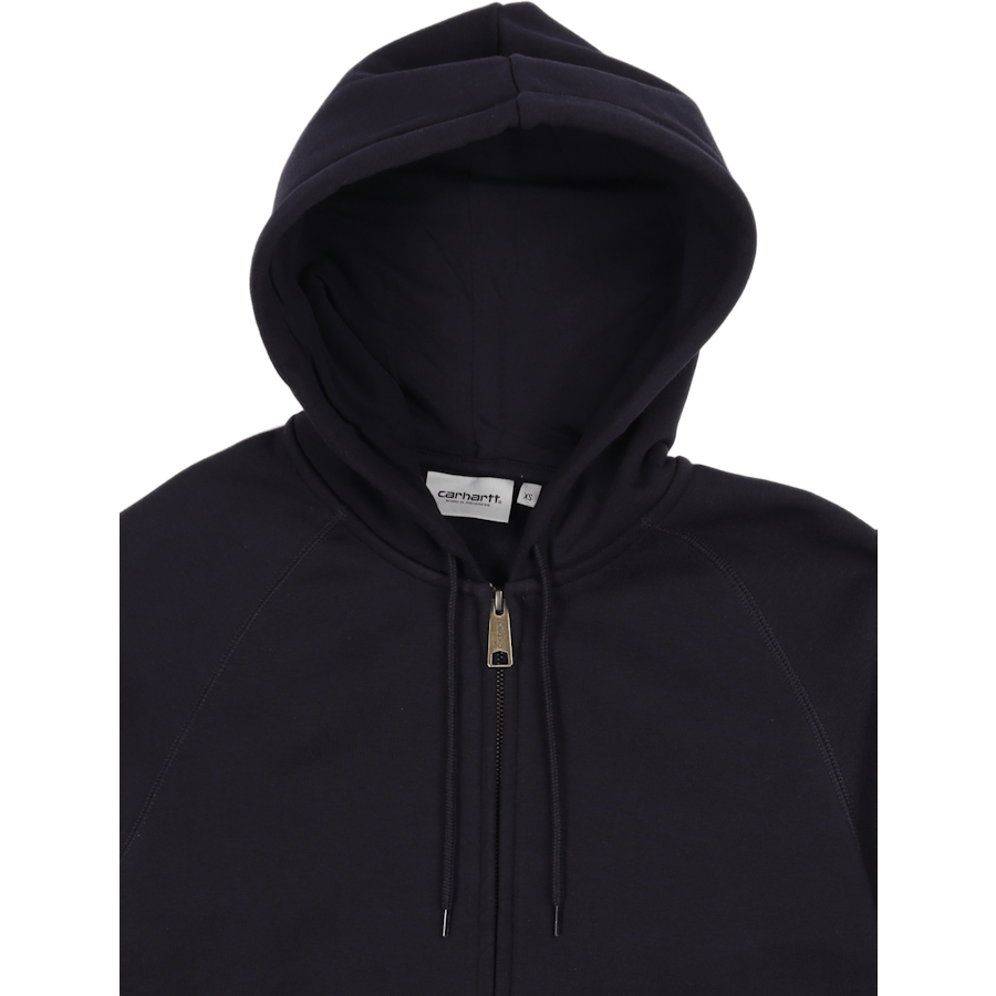 Hooded Chase Jacket Dark Navy / Gold
