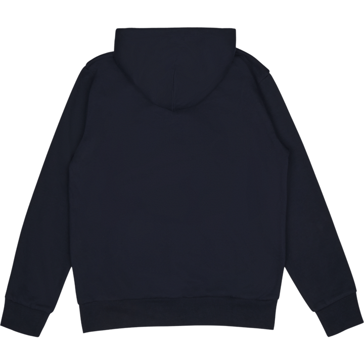 Hooded Script Embroidery Sweat