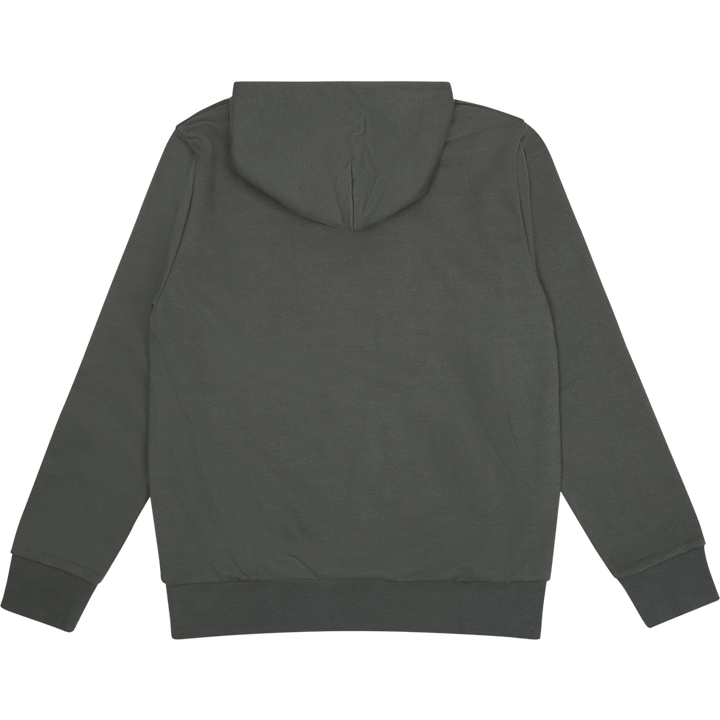 Hooded Script Embroidery Sweat Hemlock