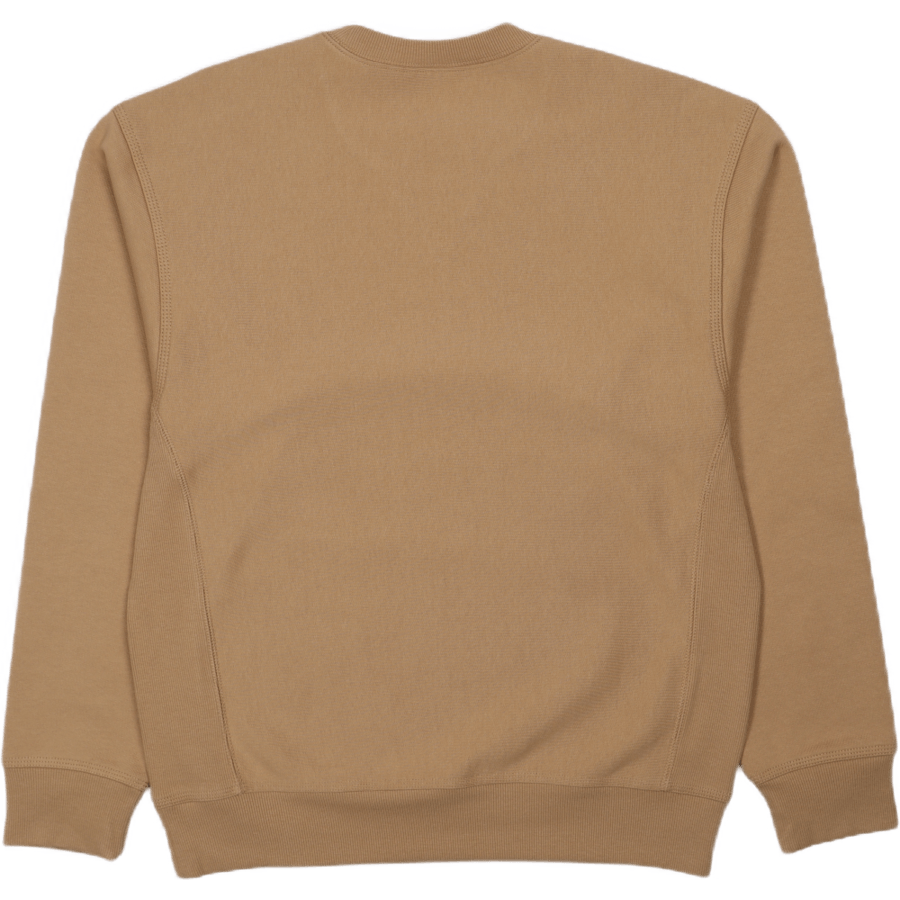 Sweat à capuche American Script Dusty H Brown