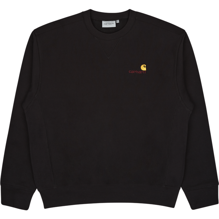 American Script Sweat Black