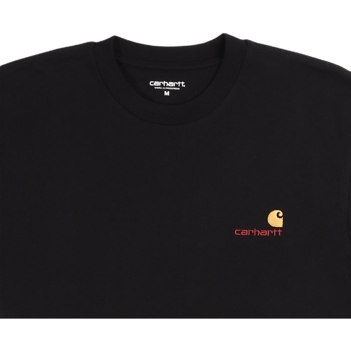 S/s American Script T-shirt Black
