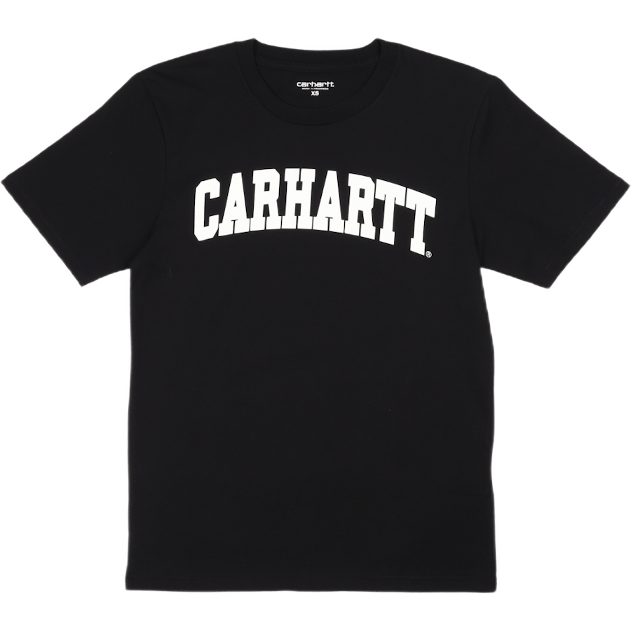 S/s University T-shirt Black / White