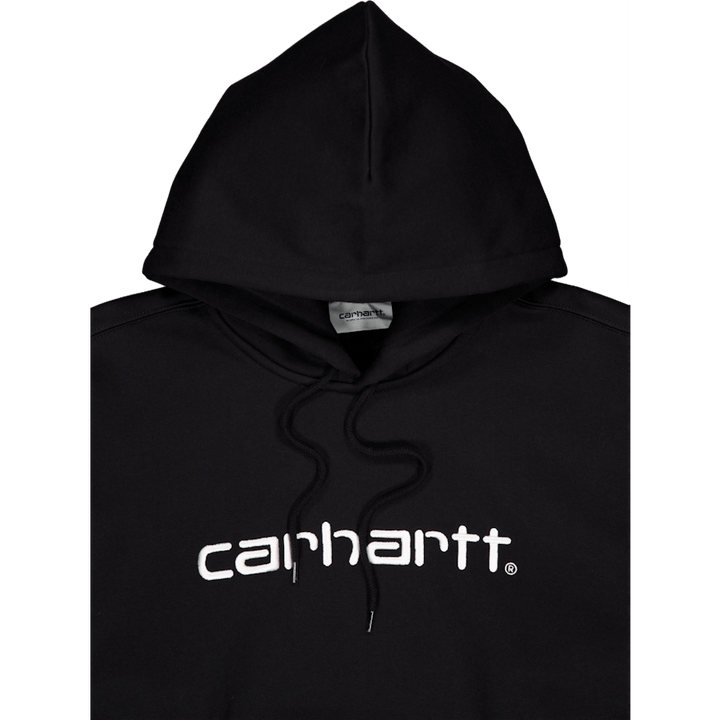 Hooded Carhartt Sweat Black / White