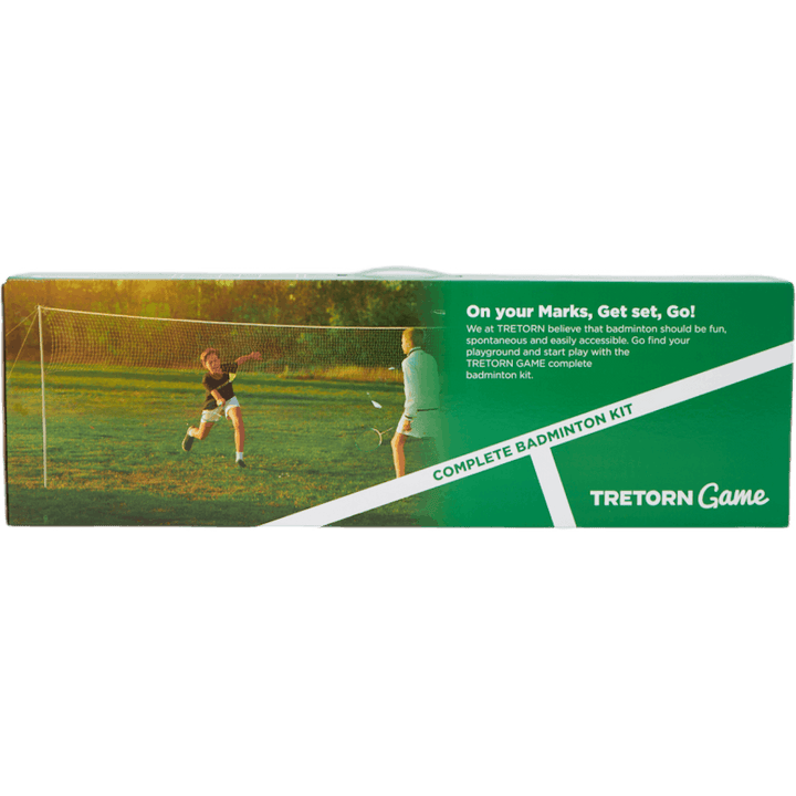 Gioco del badminton Kit completo bianco verde