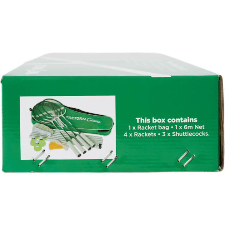 Gioco del badminton Kit completo bianco verde