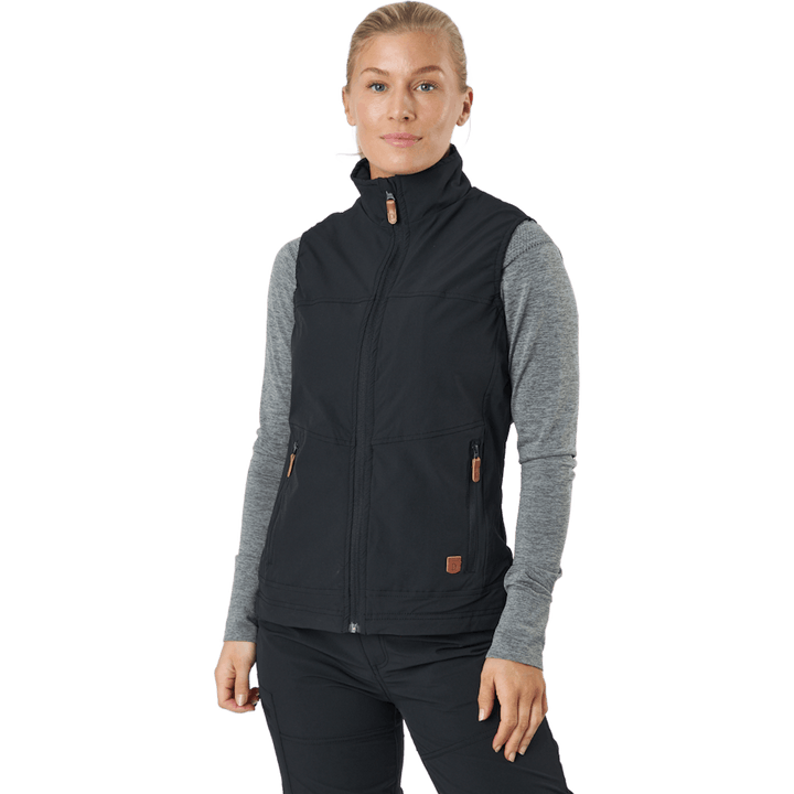 Himalaya Vest Wmn Black