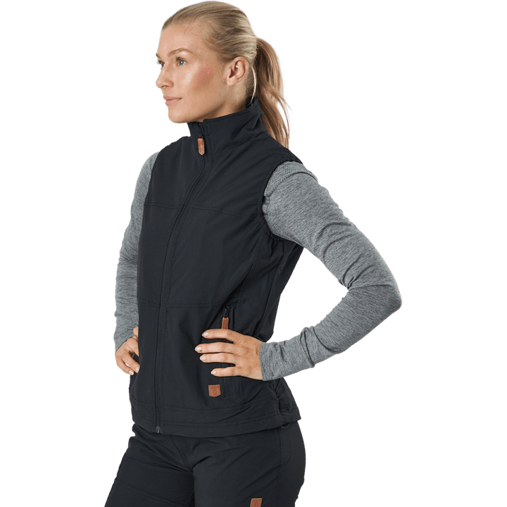 Himalaya Vest Wmn Black