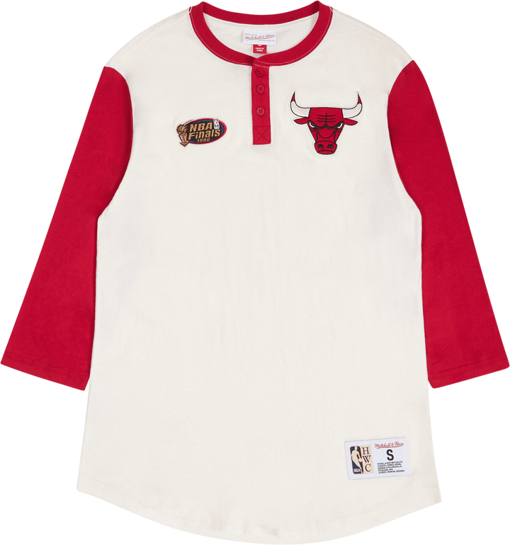 Bulls Icon Henley Cream