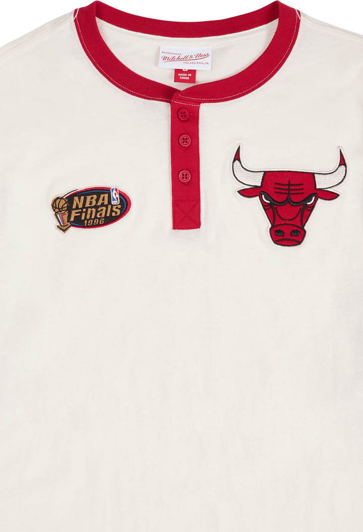 Bulls Icon Henley Cream