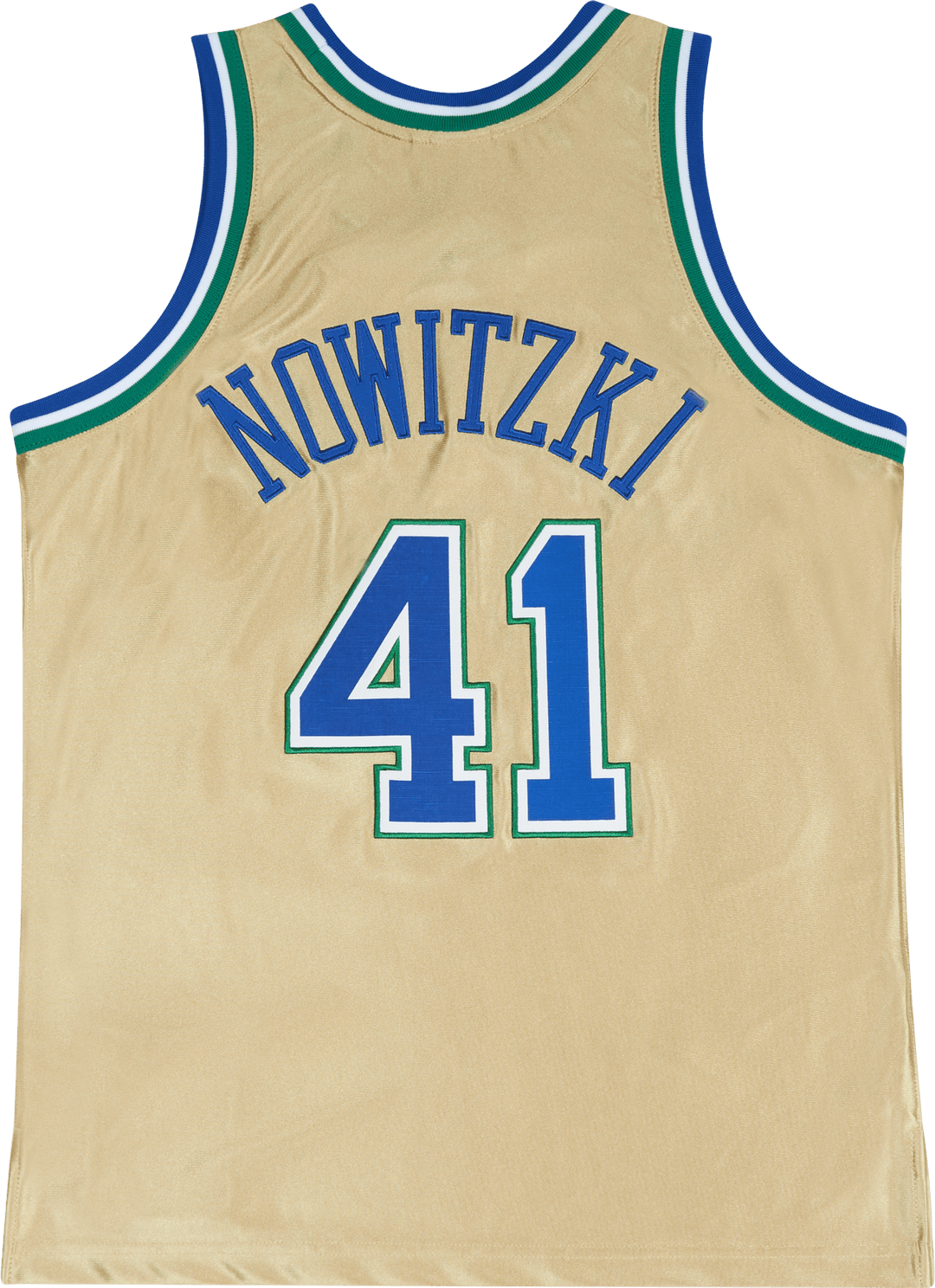 Mavs Nba 75. Gold Swingman