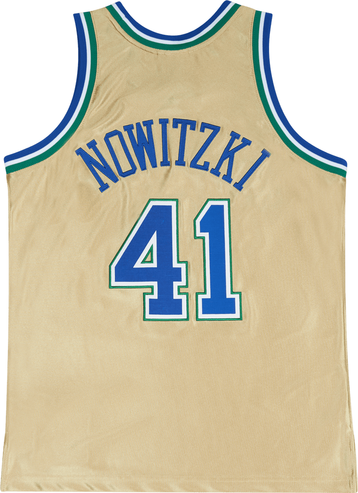 Mavs Nba 75. Gold Swingman