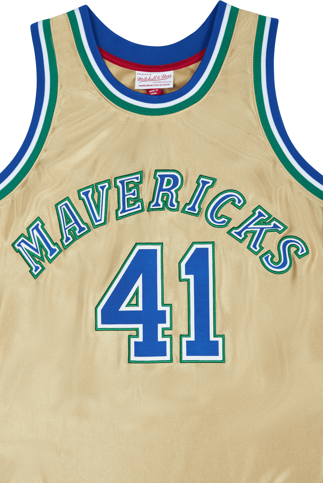 Mavs Nba 75. Gold Swingman