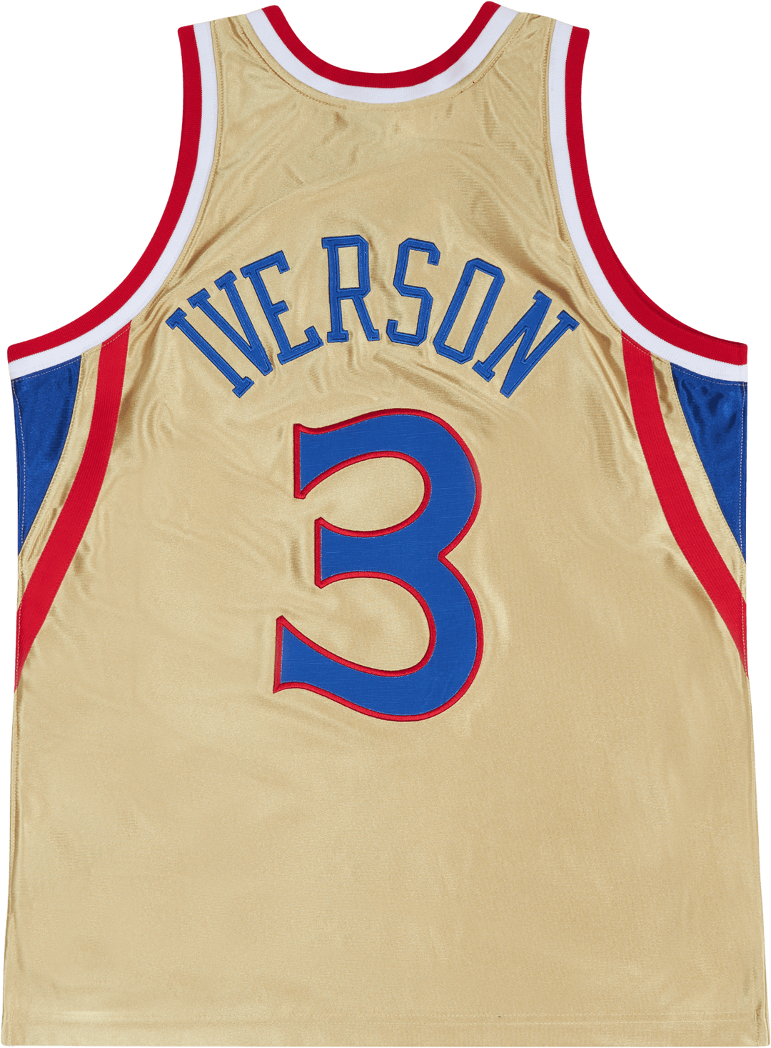76ers Nba 75. Gold Swingman