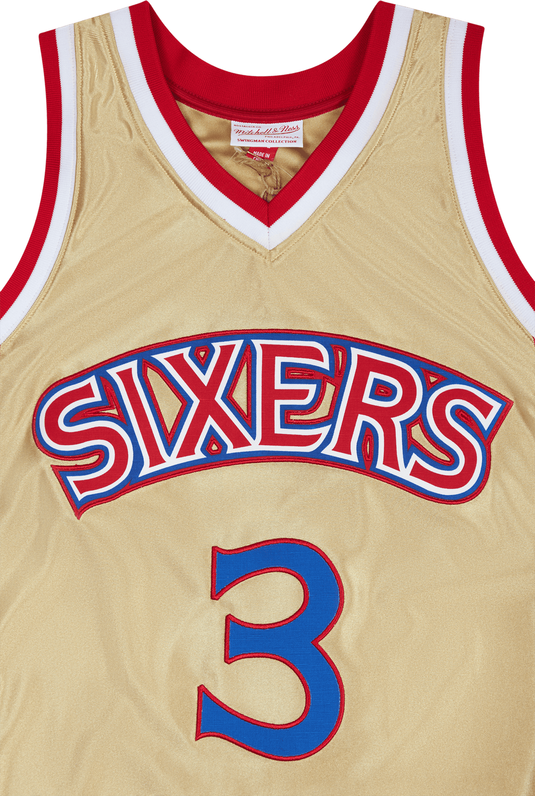 76ers Nba 75. Gold Swingman