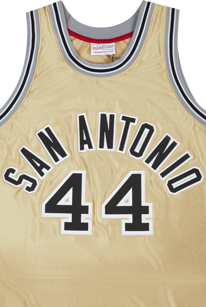 Spurs Nba 75th Gold Swingman Guld