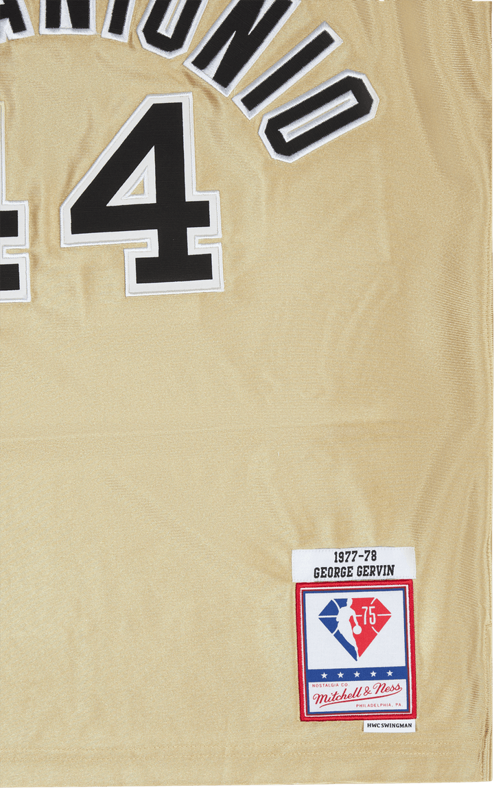Spurs Nba 75th Gold Swingman Guld