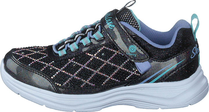 Girls S-lights Glimmer Kicks - Bklb